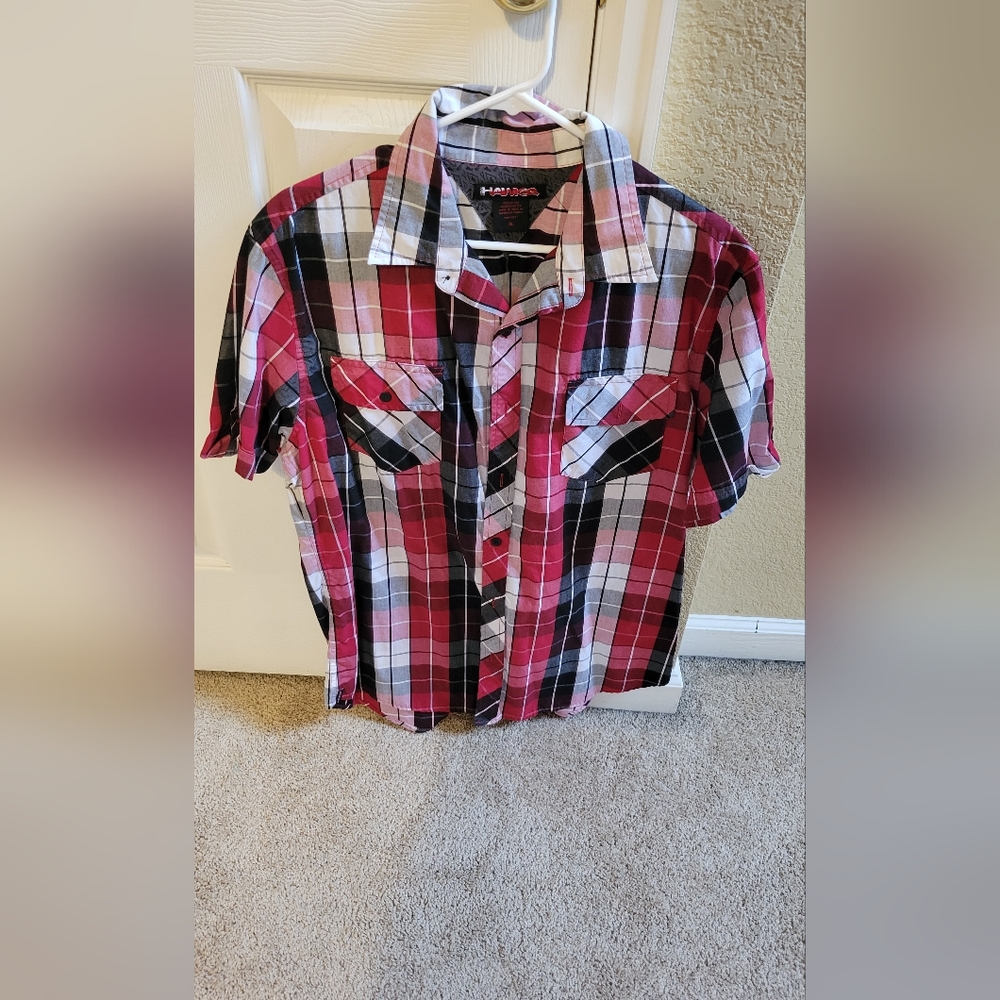 Short sleeve flannel